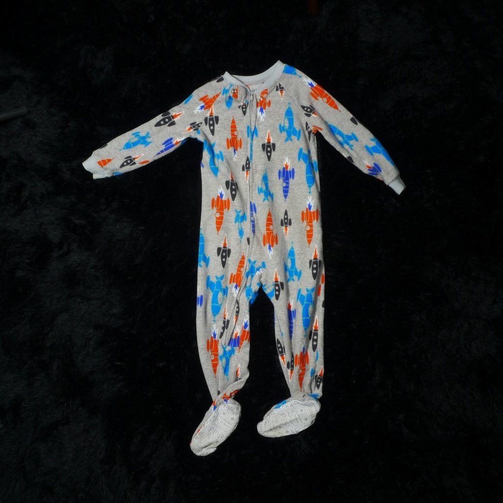 Carter's Spaceship Footed Pajamas